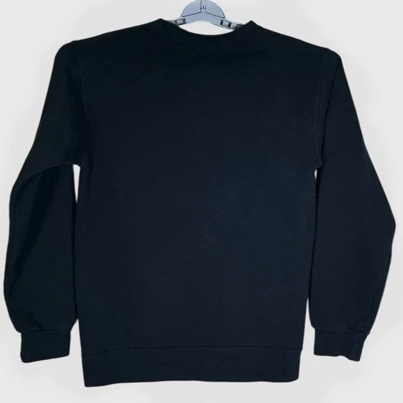 Playboy Sweatshirt Women Crew Neck Long Sleeve Black Gray White Logo Size Small - Picture 2 of 16